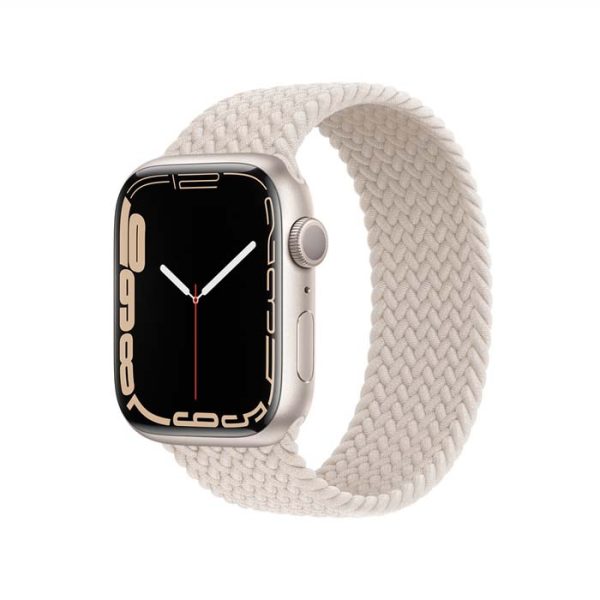 apple watch S7-Starlight-A-Braided-Solo-L